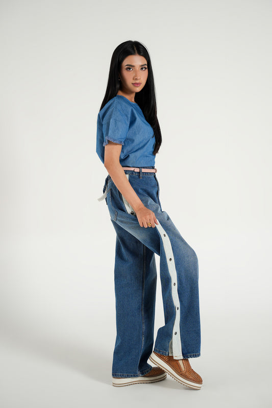 ISIF POPER SIDE STRIP JEAN
