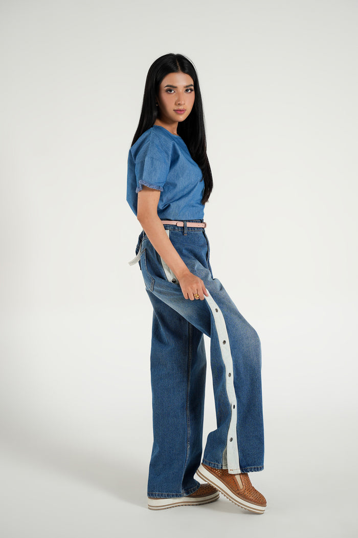 ISIF POPER SIDE STRIP JEAN