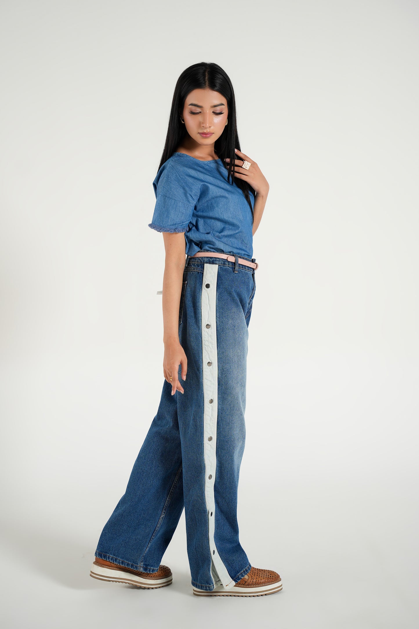 ISIF POPER SIDE STRIP JEAN