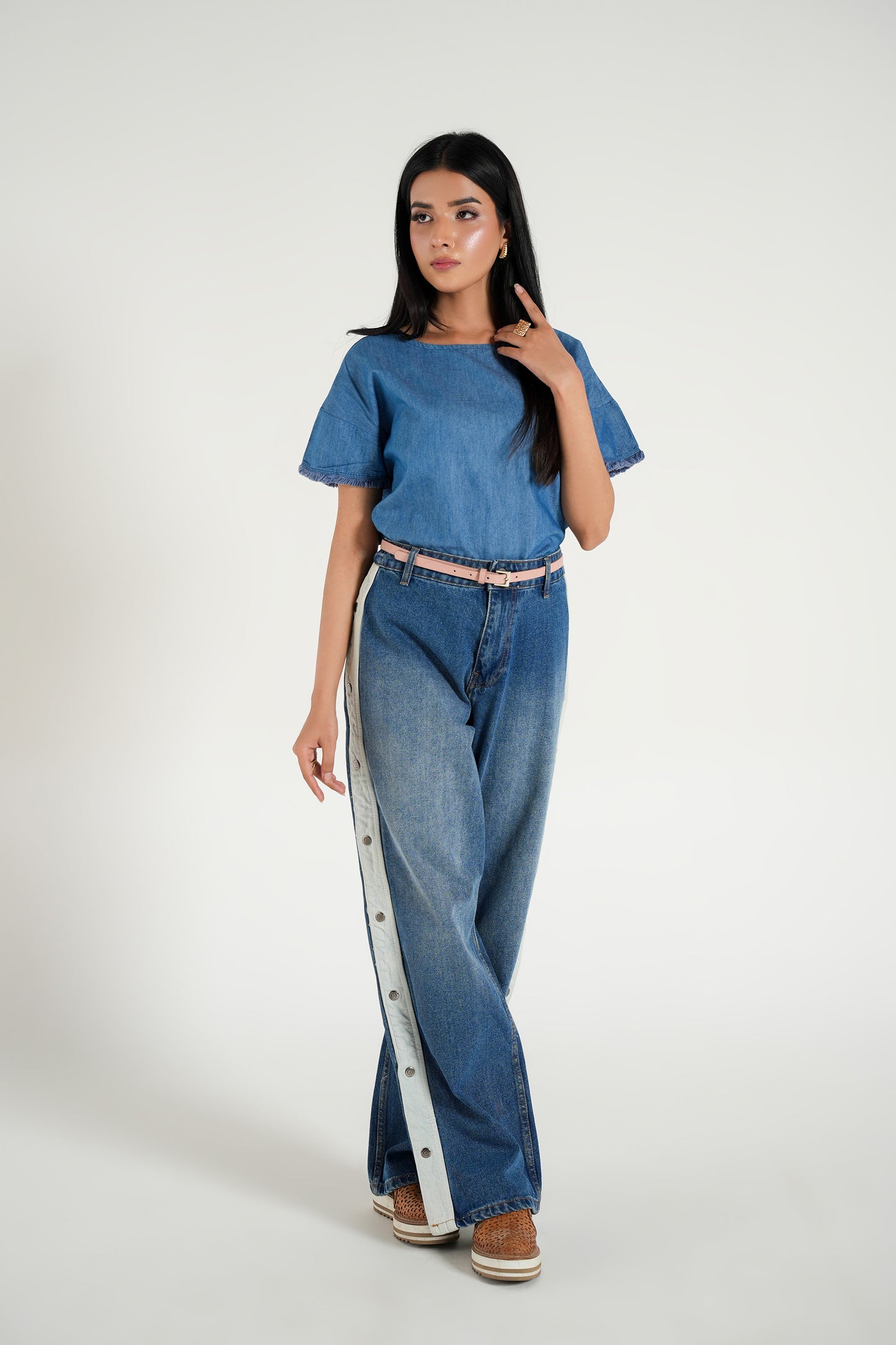 ISIF POPER SIDE STRIP JEAN