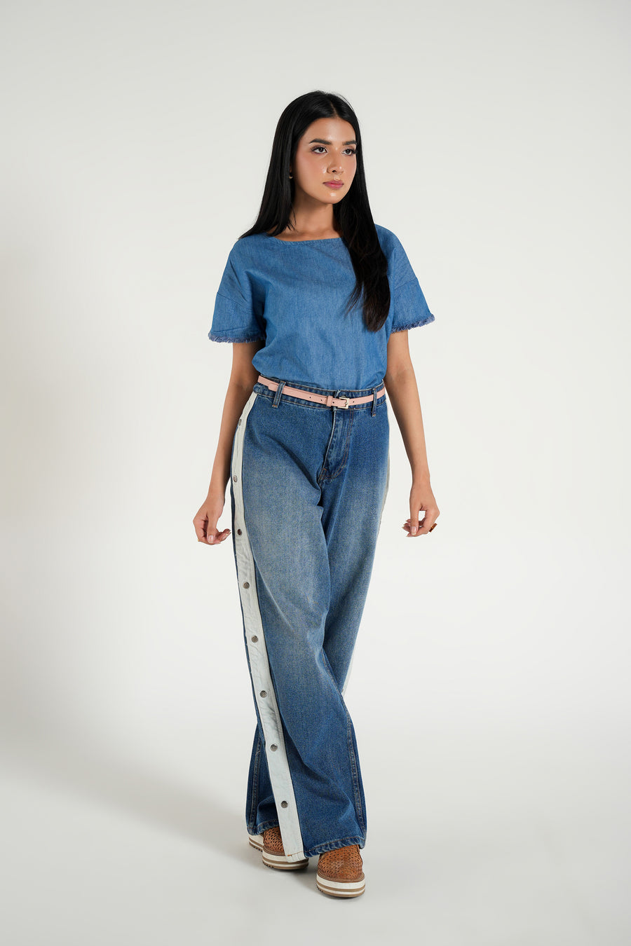 ISIF POPER SIDE STRIP JEAN