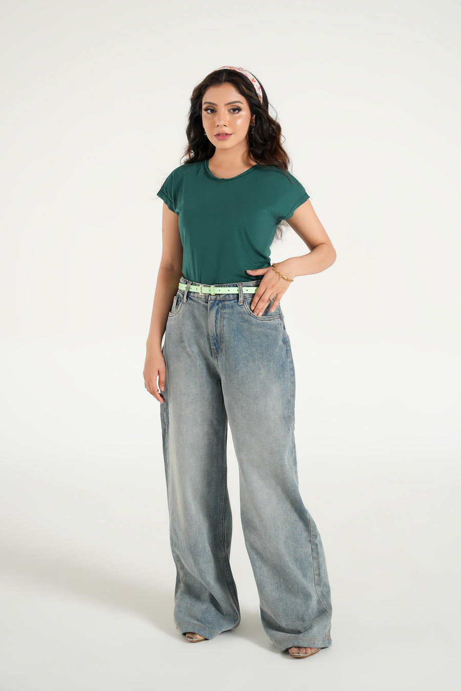 GOOD FOR NOTHING BAGGY FIT  MID BLUE