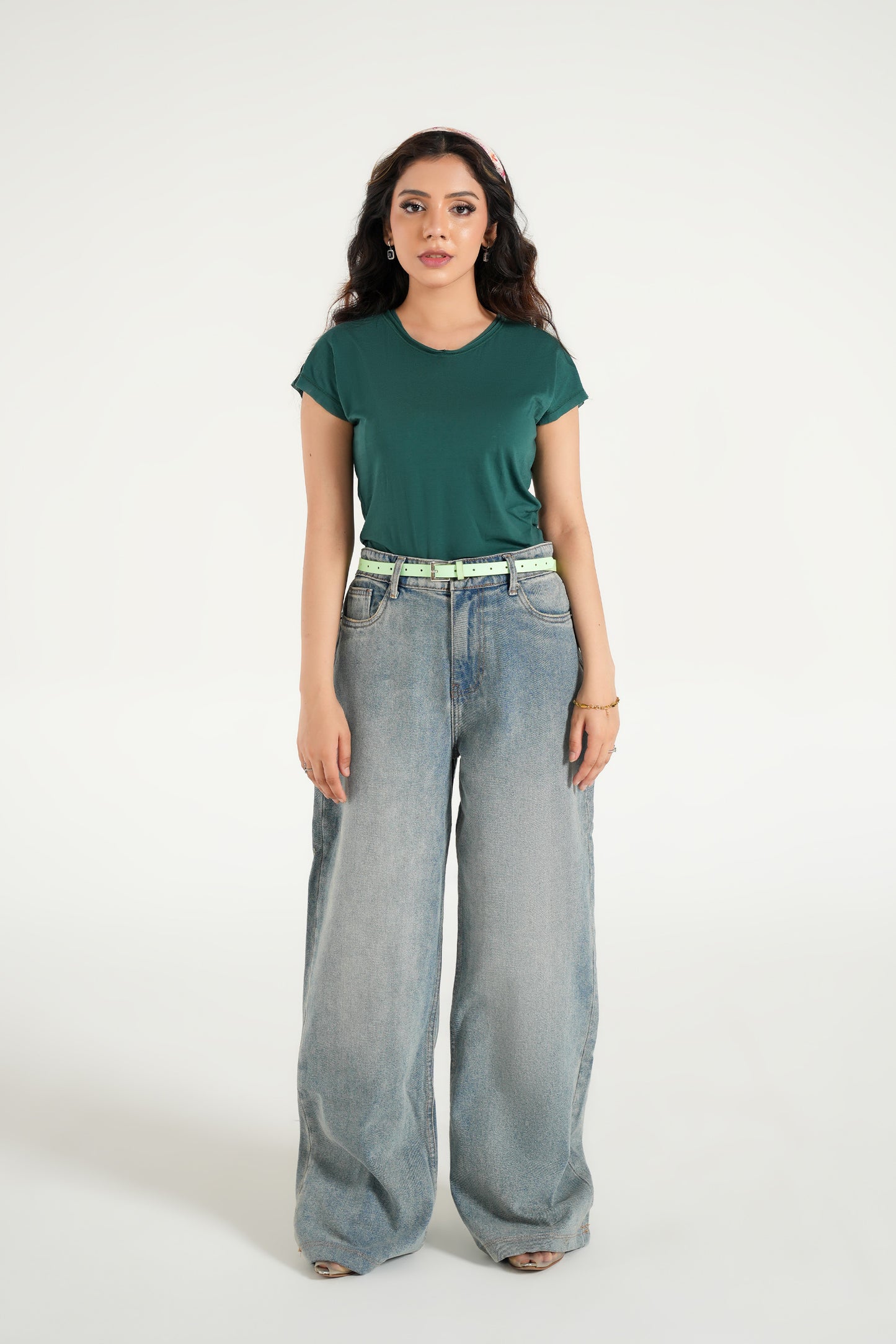 GOOD FOR NOTHING BAGGY FIT  MID BLUE
