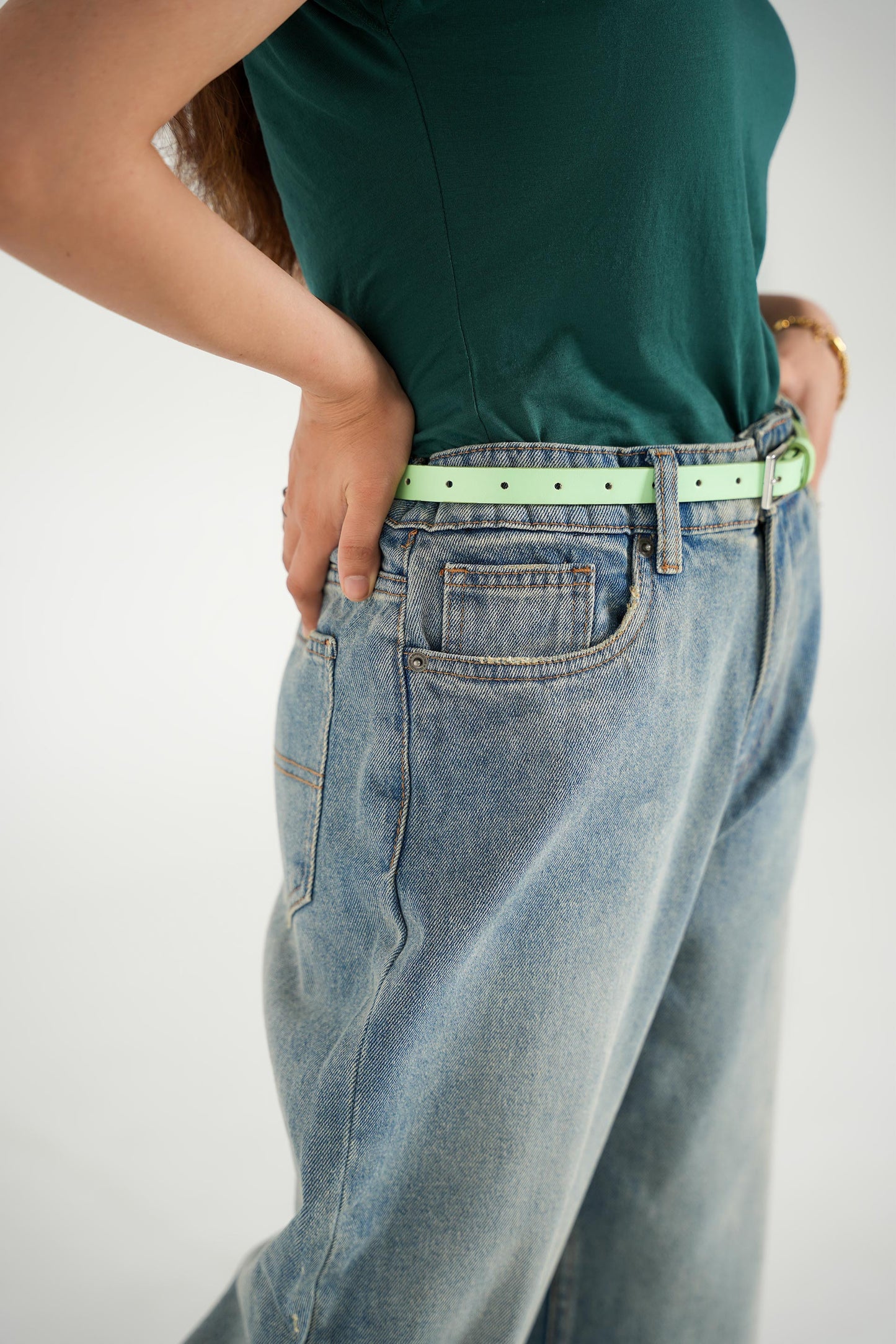 GOOD FOR NOTHING BAGGY FIT  MID BLUE